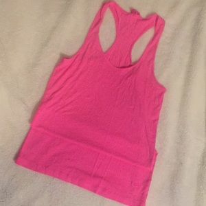 Pink tank top